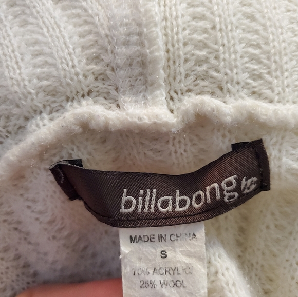 Billabong knit zip front hoodie - Picture 10 of 10